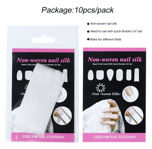 Nail Extension Silk Fiberglass (10PCS)