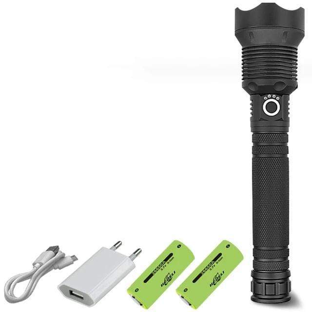 90000 Lumens XHP70.2 Most Powerful Flashlight