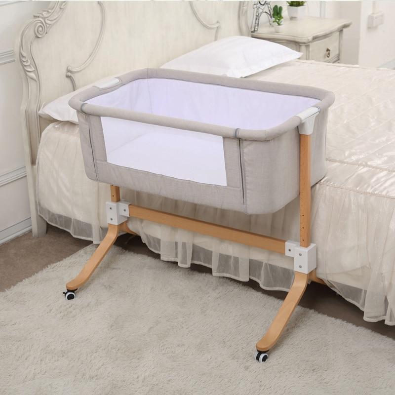 Bedside Bassinet Baby Sleeper Crib