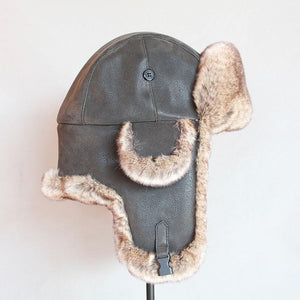 Trapper Hat Mens Fur Cap