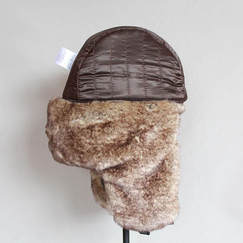 Trapper Hat Mens Fur Cap