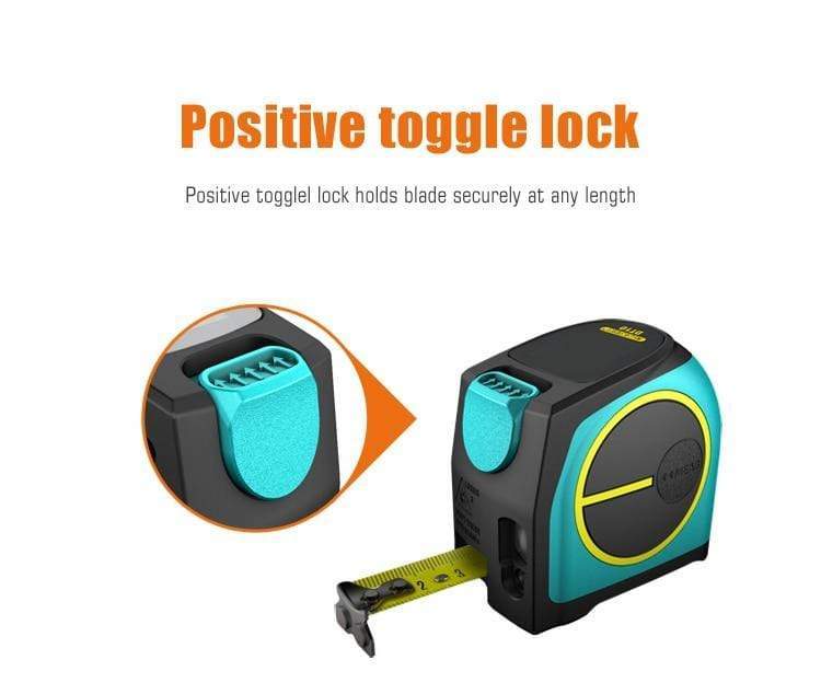 2 In 1 Laser Tape Measure Tool Electronic Distance