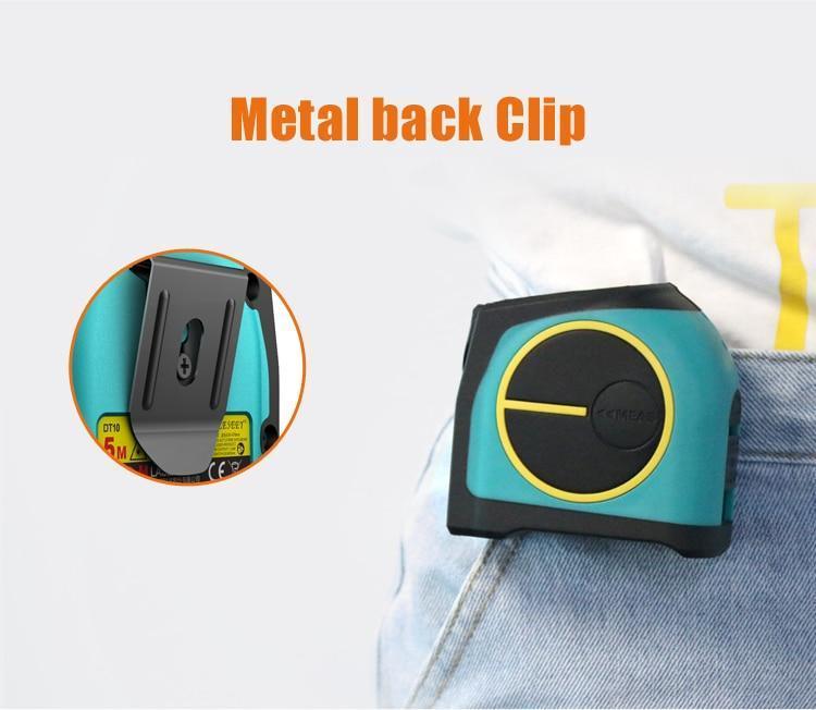 2 In 1 Laser Tape Measure Tool Electronic Distance