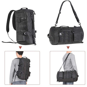 Fishing Backpack Tackle Box Rod Holder