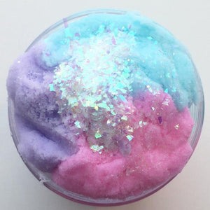 60ml Cloud Slime Fluffy Supplies Polymer Clay Charms Slime Glitter Playdough Magic Colored Sand Plasticine Toys For Children