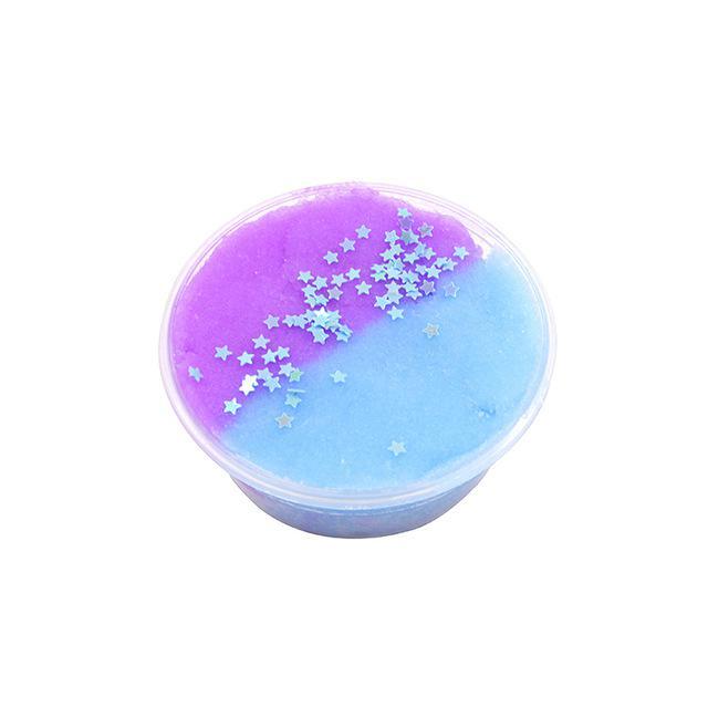 60ml Cloud Slime Fluffy Supplies Polymer Clay Charms Slime Glitter Playdough Magic Colored Sand Plasticine Toys For Children