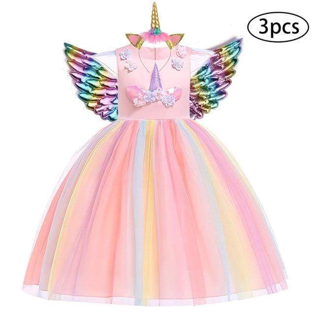 Unicorn Dress Girls Tutu Outfit