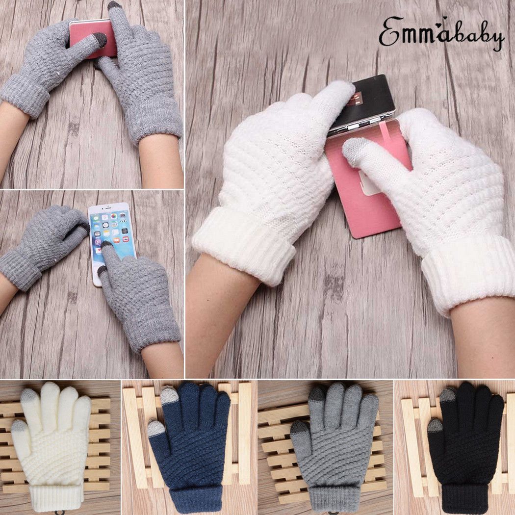 Extra-warm Fleece Touchscreen Gloves