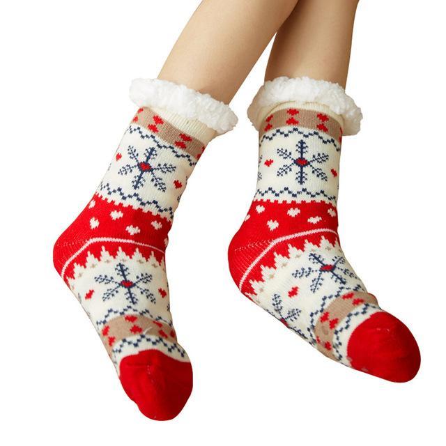 Extra-warm Fleece Indoor Socks