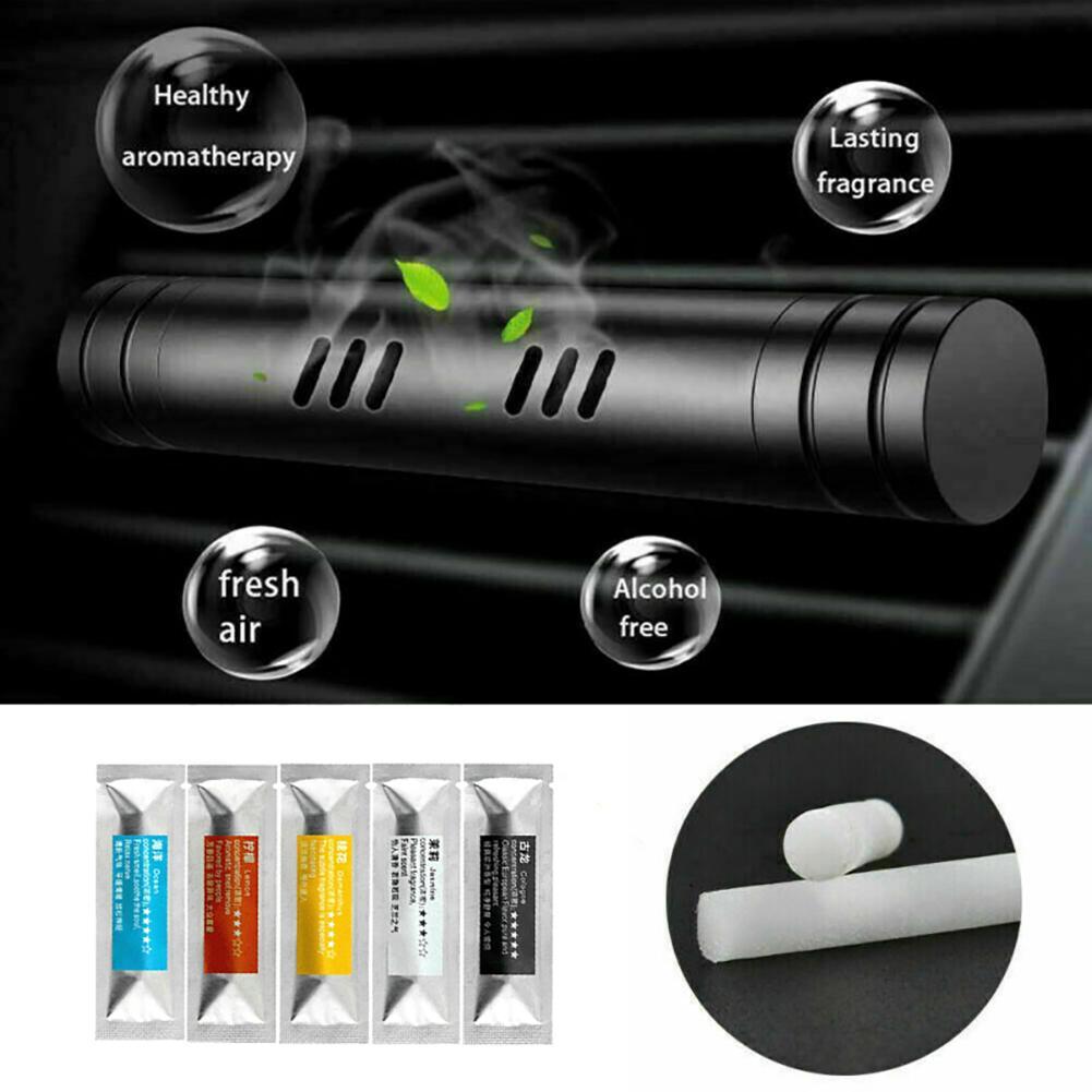 5pcs Car Air Freshener Replacement Car Perfume Car Styling Conditioning Air Vent Perfume Solid Freshener наклейки Automobile