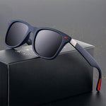 Brand Designer Men' Sunglasses Polarized Driving Eyeglasses Sun Glasses Mirror Women Rivet Mirror Glasses Square UV400