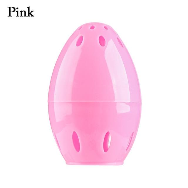 1Pcs Beauty Sponge Stand Storage Case Makeup Blender Puff Holder Empty Cosmetic Egg Shaped Rack Transparent Puffs Drying Box New