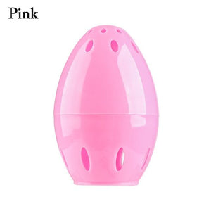 1Pcs Beauty Sponge Stand Storage Case Makeup Blender Puff Holder Empty Cosmetic Egg Shaped Rack Transparent Puffs Drying Box New