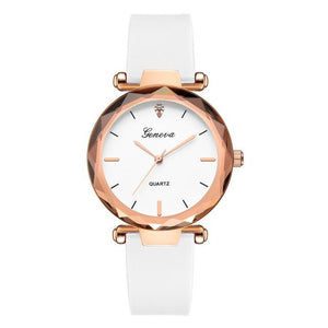 Hot Sell Newest Luxury Brand Geneva Watch Womens Watches Silica Quartz Dress Ladies Wrist Watch Waterproof relogio feminino