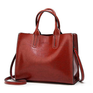 ACELURE Leather Handbags Big Women Bag High Quality Casual Female Bags Trunk Tote Spanish Brand Shoulder Bag Ladies Large Bolsos