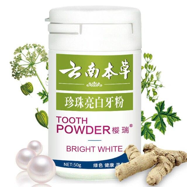 Whitening Teeth Care Remove Halitosis Plaque Dentifrice Cleaning Tooth Powder Powder Smoke Coffee Tea Stain Remove Herbal Paste