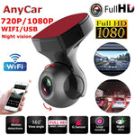 Car Dvr FHD 1080P Wifi Dash Cam DVR Dash Camera FHD Recorder Wifi G-sensor Gps Mini dash Camera Night Registrator Recorder