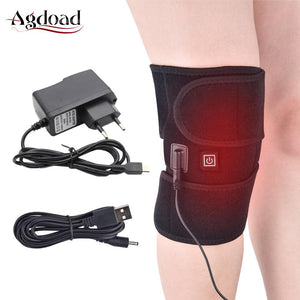 AGDOAD Arthritis Knee Support Brace Infrared Heating Therapy Kneepad for Relieve Knee Joint Pain Knee Rehabilitation Dropship