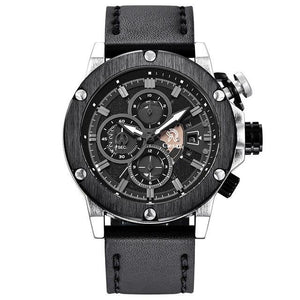 Leather Strap caesar Rose gold Quartz Chronograph Waterproof Sports Mens Watches Top Brand Luxury Wristwatch Male Watch Men 2020
