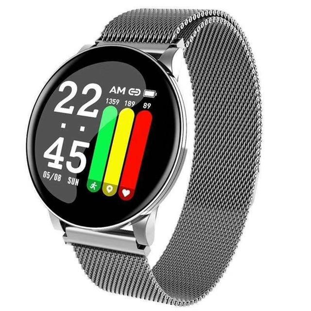 W8 Smart Watch Android Watches Men Fitness Bracelets For Women Heart Rate Monitor Smartwatch Waterproof Sport Watch For Phone