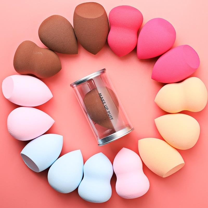 1 Pcs Super Soft Makeup Sponge Powder Puff Beauty Foundation Blending Dry&Wet Use Cosmetic Sponge Egg Free Shipping