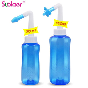 500/300ML Medical Healthy Neti Pot Device Nose Wash Nasal Cavity Cleaner Anti Allergic Sterilization Sinusitis Sensitivity Care