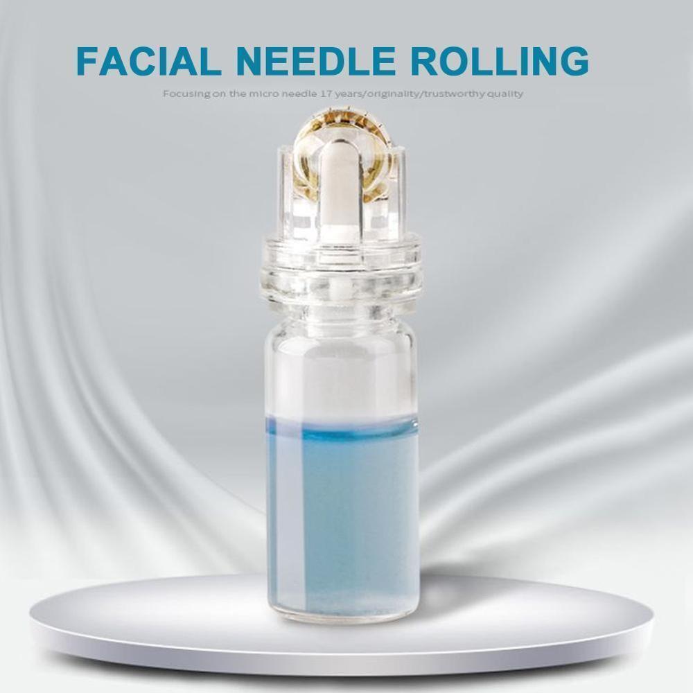 Automatic Derma Roller Dermaroller -0.25mm Titanium Micro Needle Roller Remove Freckle,Acne,Scars