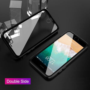 Magnetic Case for IPhone 11 Pro XR XS MAX X 8 7 6 6s Plus Tempered Glass Magnet Cases Cover Shell for iPhone 11 Capa Funda Coque