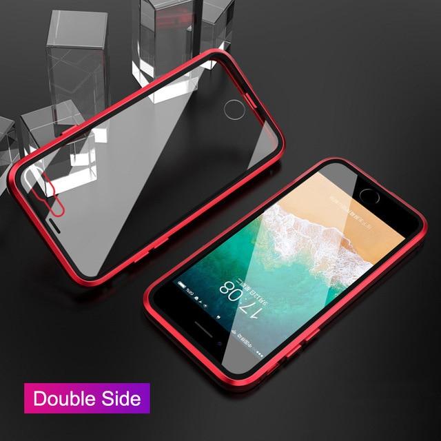 Magnetic Case for IPhone 11 Pro XR XS MAX X 8 7 6 6s Plus Tempered Glass Magnet Cases Cover Shell for iPhone 11 Capa Funda Coque