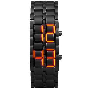 Aidis youth sports watches waterproof electronic second generation binary LED digital men's watch alloy wrist strap watch