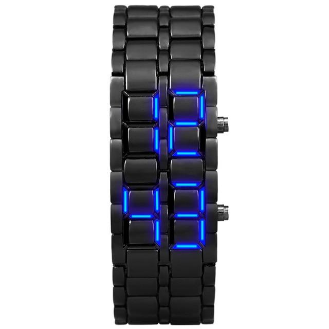 Aidis youth sports watches waterproof electronic second generation binary LED digital men's watch alloy wrist strap watch