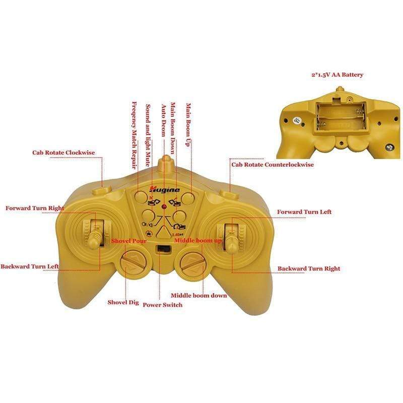 Excavator Construction Toy Remote Control