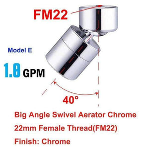 1.8GPM Kitchen Sink Aerator Solid Brass