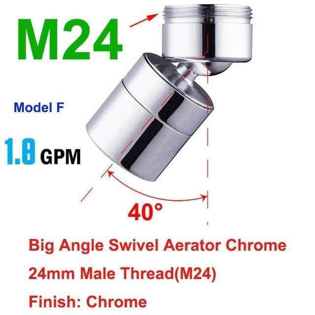 1.8GPM Kitchen Sink Aerator Solid Brass