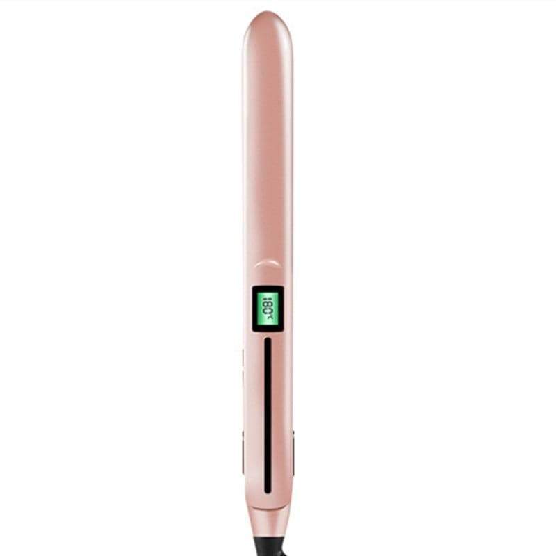 Flat Iron Curls 2 in 1 Pro Hair Styler Straightener