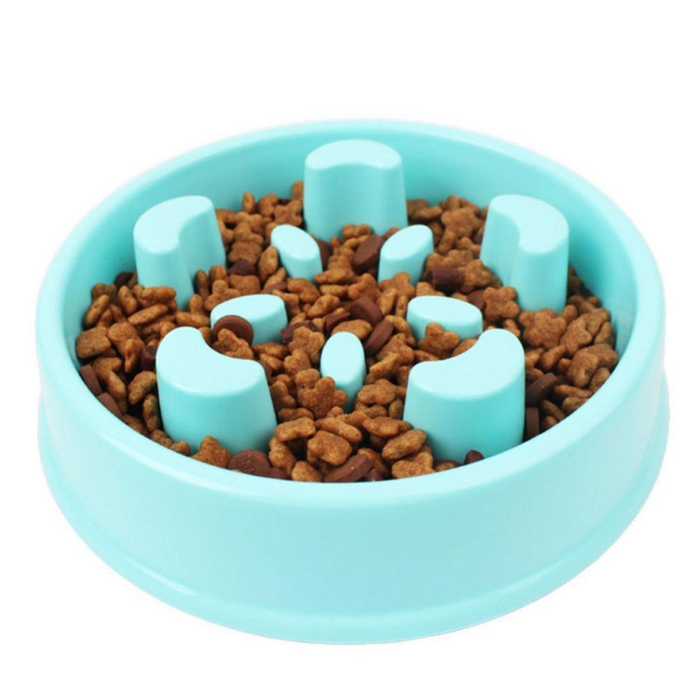 Slow Feeder Dog Bowl Eating Maze Puzzle