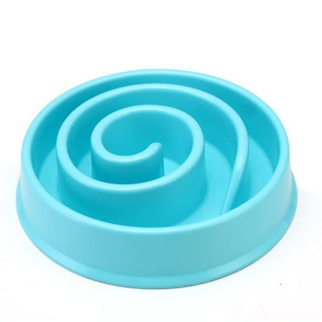 Slow Feeder Dog Bowl Eating Maze Puzzle