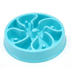 Slow Feeder Dog Bowl Eating Maze Puzzle