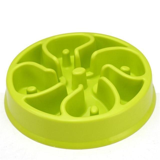 Slow Feeder Dog Bowl Eating Maze Puzzle