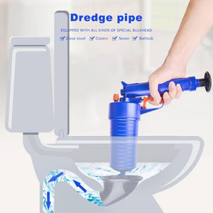 Air Blow Gun Easy Unclogs Sinks And Toilets With A Trigger