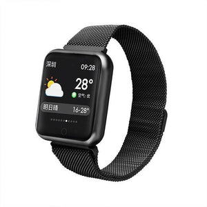 Smart watch P68 band IP68 waterproof smartwatch Dynamic heart rate blood pressure monitor for iPhone Android Sport Health watch