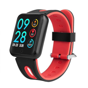 Smart watch P68 band IP68 waterproof smartwatch Dynamic heart rate blood pressure monitor for iPhone Android Sport Health watch