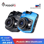 2019 New Original Podofo A1 Mini Car DVR Camera Dashcam Full HD 1080P Video Registrator Recorder G-sensor Night Vision Dash Cam