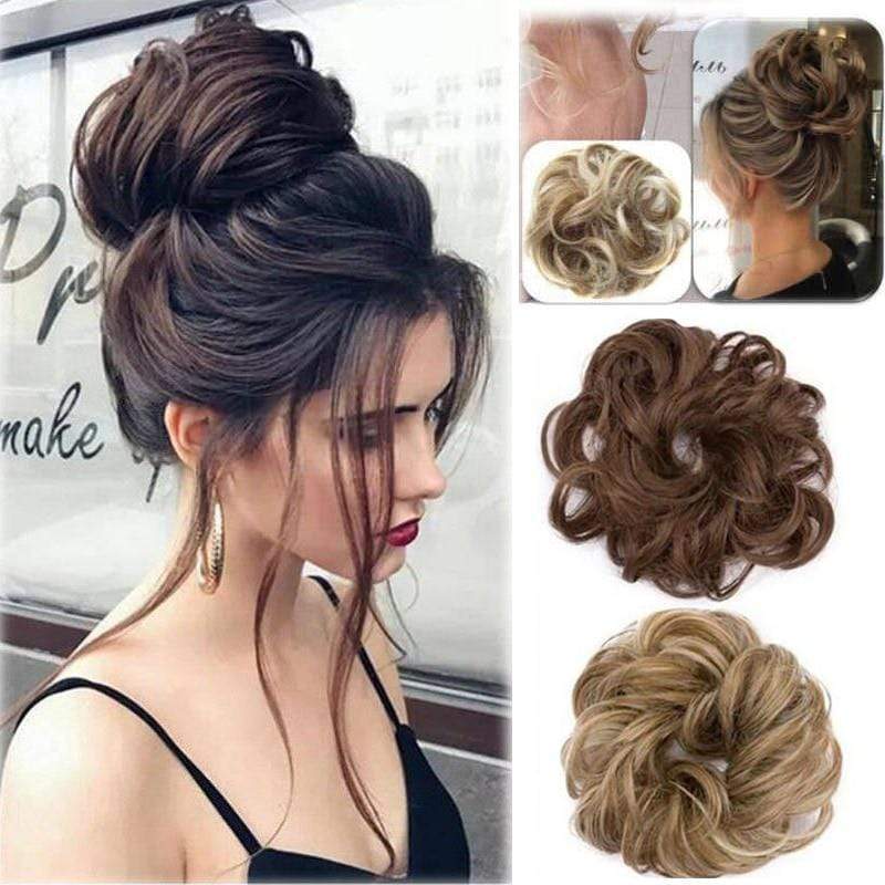 Messy Rose Bun